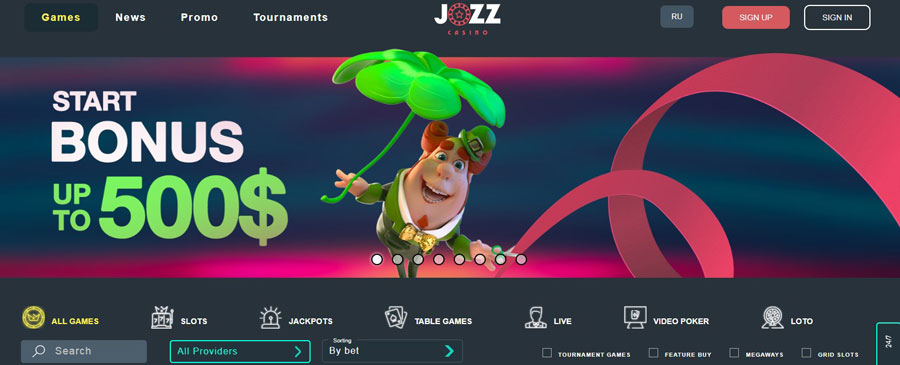 20 Giros Grátis sem Depósito ao se registrar no cassino Jozz