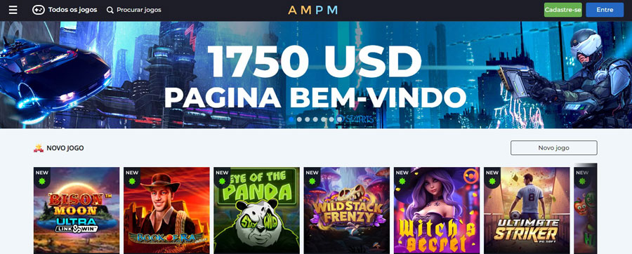 50 Rodadas Grátis Sem Depósito ao se registrar no AMPM Cassino